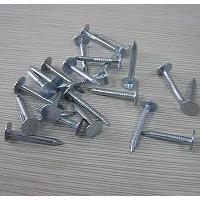 Large picture galvanized roofing nails