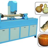 Large picture CNC woodworking router for wooden columns