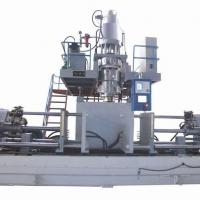 Large picture automatic double station blow molding machine