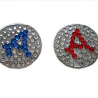 Large picture golf crystal ball marker
