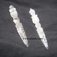 Large picture Crystal Quartz Dorje, Phurba, Vajra Products