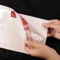 Large picture self-adhesive packing list envelope