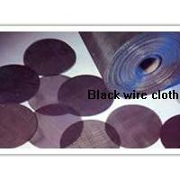 Large picture Plain weave Black wire cloth