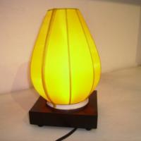 Large picture Yellow silk lamp