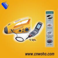 Large picture Crank Dynamo Solar torch with Charger and  Radio