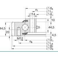Large picture VSA200414 slewing bearing