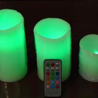 Large picture led remote candle