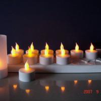 Large picture electronic rechargeable candle