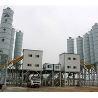 Large picture HZS concrete batching plant in China