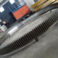 Large picture three-row roller slewing ring