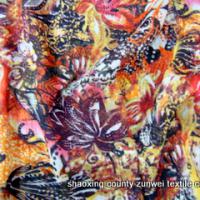 Large picture Chiffon yoryu print fabric
