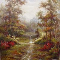 Large picture landscape oil painting