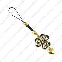 Large picture Mobile Phone Strap/Charms -Clover style(EC2665P)