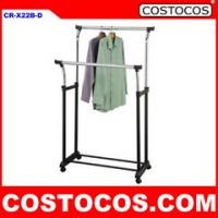 Large picture Flared Double Adjustable Garment Storage Rack