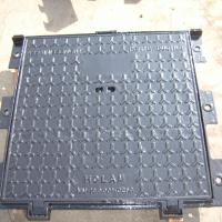 Large picture heavy duty ductile iron manhole cover