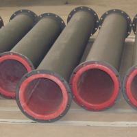 Large picture Abrasion resistant rubber lined steel tube