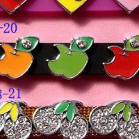 Large picture Crystal slider charms,enamel charms,italian charms