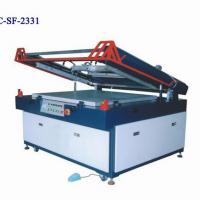 Large picture screen printer with vacuum