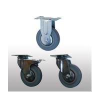 Large picture Grey Rubber Casters