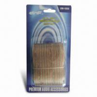 Large picture Transparent speaker cable,bolister packing