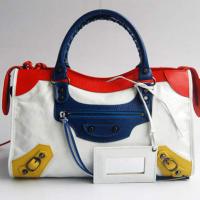 Large picture Colorful leather handbag Balenciaga 084332-5