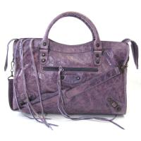 Large picture Balenciaga Imported-lambskin handbag in lilac 0413