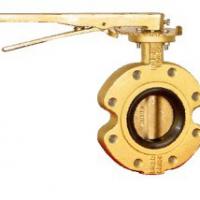 Large picture Wafer type two-way metal hard seal butterfly valve