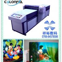 Large picture glass flatbed printing machine