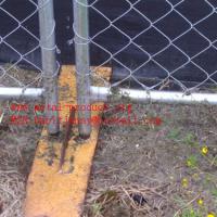 Large picture fence base