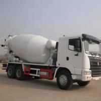 Large picture concrete mixer truck