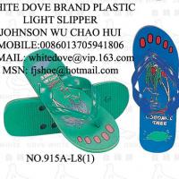 Large picture cheap 915 type white dove pvc slipper