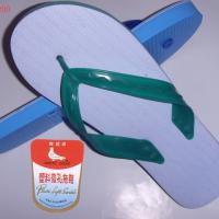 Large picture White dove pvc/pe flip flop beach slipper2