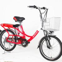 Large picture lithium battery electric bicycle
