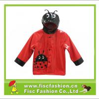 Large picture Kids PU Waterproof Red Raincoat