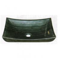 Large picture Black marble basin