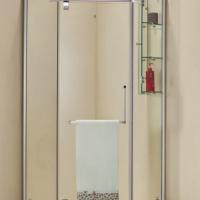 Large picture 8mm tempered glass pivot door shower enclosure