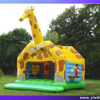 inflatable animal bouncer,inflatable giraf castle