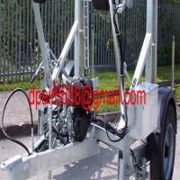 Large picture caster trailer-roller& Cable Reel Trailer
