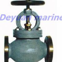 Large picture cast steel flanged straight-through globe valve