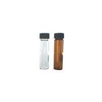 Large picture screw top glass vial