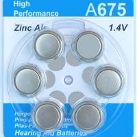 Large picture A675  Hearing Aid Zinc-air Batteries