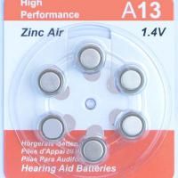 Large picture A13 Hearing Aid Zinc-air Batteries