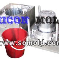 Large picture plastic injection mould, pail mould