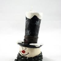 Christmas Decoration Clown Candle