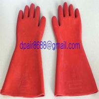 Large picture Latex Rubber Electrician Insulating Gloves