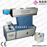 Large picture CO2 Laser Marking Machine For PPR Water Tube