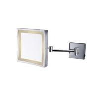 Wall mounted mirror with LED light