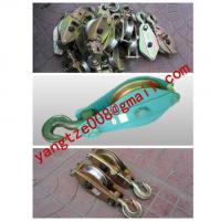 Large picture Cable Block,Cable Puller Hook Sheave Pulley