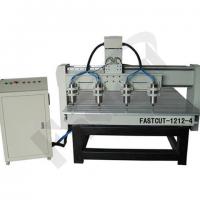 Large picture FASTCUT-1212-4 Multi head CNC engraving machine