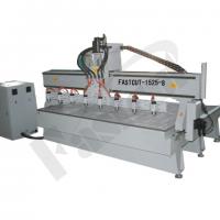 Large picture Multi-heads relief woodworking carving machine